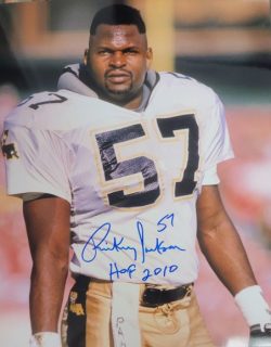Autographed Rickey Jackson New Orleans Saints 11x14 photo