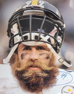 Autographed Brett Keisel Pittsburgh Steelers 11x14 Photo