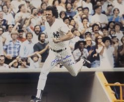 AUTOGRAPHED LOU PINIELLA "77,78 WSC" 16x20 NEW YORK YANKEES photo