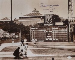 Autographed Bill Mazeroski "GW WS HR 10/13/60" Pittsburgh Pirates 16x20 Photo JSA Witness COA