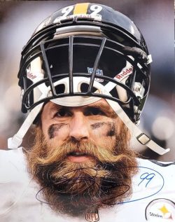 Autographed Brett Keisel Pittsburgh Steelers 11x14 Photo
