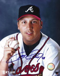 AUTOGRAPHED RUSS ORTIZ 8x10 Atlanta Braves Photo
