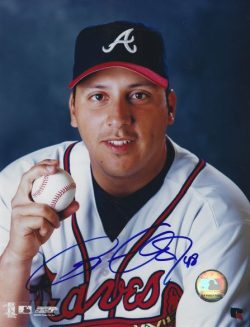 AUTOGRAPHED RUSS ORTIZ 8x10 Atlanta Braves Photo