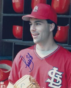 AUTOGRAPHED TODD ZEILE 8x10 St. Louis Cardinals Photo