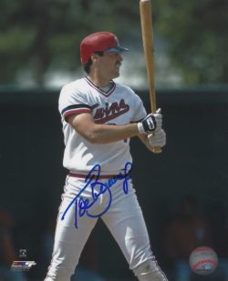 AUTOGRAPHED TOM BRUNANSKY 8x10 Minnesota Twins photo