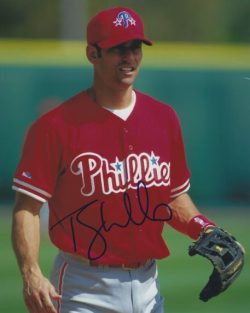 Autographed TOREY LOVULLO 8X10 Philadelphia Phillies Photo