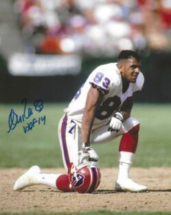 Autographed ANDRE REED "HOF 14" 8X10 Buffalo Bills Photo