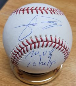Autographed JOSE RIJO "MVP 10/20/90" Official Major League Baseball