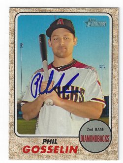 Autographed 2017 Topps Heritage Baseball Cards