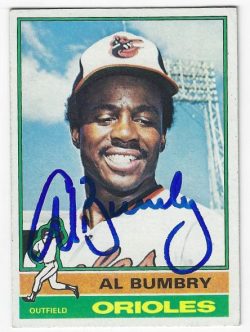 Autographed 1976 Topps Cards