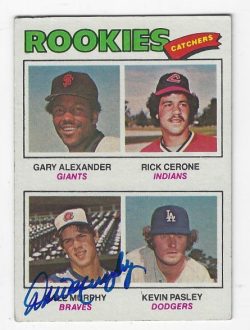 Autographed 1977 Topps Cards