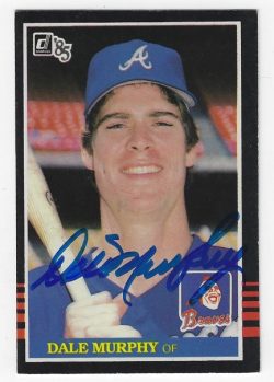 Autographed 1985 Donruss Cards