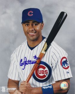 AUTOGRAPHED  COREY PATTERSON 8x10 Chicago Cubs photo