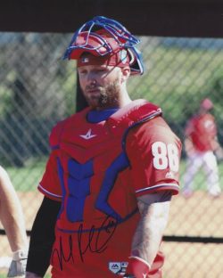 AUTOGRAPHED NICK RICKLES 8X10 Philadelphia Phillies Photo