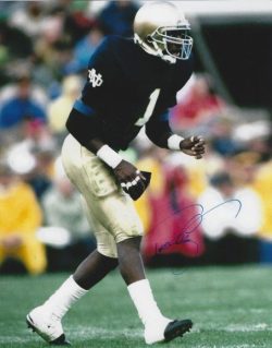 Autographed Notre Dame Fighting Irish Photos