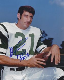 Autographed STEVE TANNEN 8X10 New York Jets photo