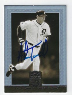 Autographed ALAN TRAMMELL Detroit Tigers 2005 Donruss Greats Card