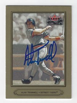 Autographed 2002 Fleer Fall Classic