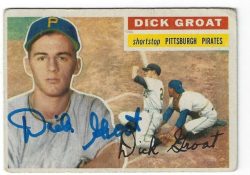 Autographed 1956 Topps Cards