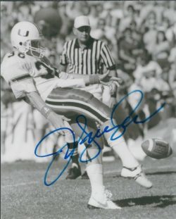 Autographed Miami Hurricanes Photos