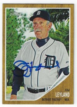 Autographed 2009-2011 Topps Heritage Cards