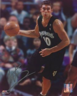 Autographed Timberwolves Photos