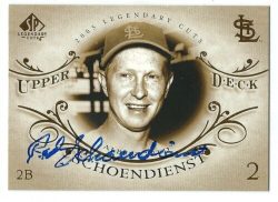 Autographed 2005 Upper Deck Legendary Cuts