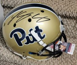 Autographed Football Full Size Helmets