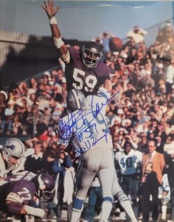 Autographed MATT BLAIR Minnesota Vikings 16x20 Photo