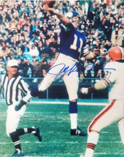 Autographed JOE KAPP Minnesota Vikings 16x20 Photo