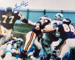 Autographed GARY LARSEN  Minnesota Vikings 16x20 Photo