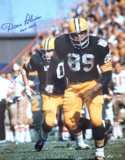 Autographed Dave Robinson "HOF 2013" 16x20 Green Bay Packers Photo