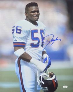 Autographed Lawrence Taylor New York Giants 16X20 Photo JSA