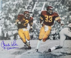 AUTOGRAPHED CHARLES WHITE "79 HEISMAN" 16 X 20 USC Photo