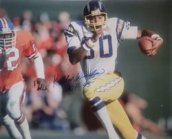 Autographed KELLEN WINSLOW "HOF 95" 16X20 San Diego Chargers Photo
