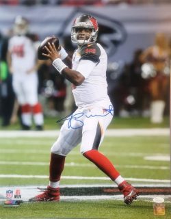 Autographed JAMEIS WINSTON 16x20 Tampa Bay Buccaneers Photo JSA