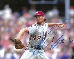 AUTOGRAPHED DON CARMAN 8x10 Philadelphia Phillies Photo