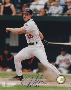AUTOGRAPHED JAY GIBBONS 8x10 Baltimore Orioles Photo