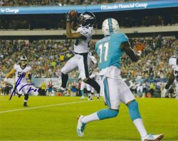Autographed JAYLEN WATKINS 8X10 Philadelphia Eagles Photo