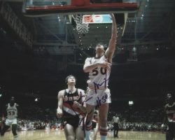 Autographed STEVE MIX 8X10 Philadelphia 76ers photo