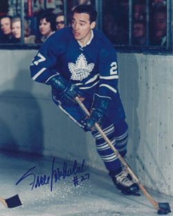 Autographed FRANK MAHOVLICH 8x10 Toronto Maple Leafs Photo