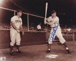 Autographed RALPH KINER 8X10 Chicago Cubs  Photo