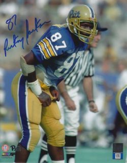 Autographed RICKEY JACKSON 8X10 Pitt Panthers Photo