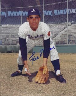 AUTOGRAPHED FELIX MILLAN 8x10 Atlanta Braves Photo