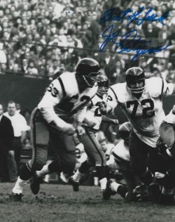 AUTOGRAPHED JOE RUTGENS 8X10 Washington Redskins Photo