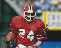 Autographed HASKEL STANBACK 8X10 Atlanta Falcons photo