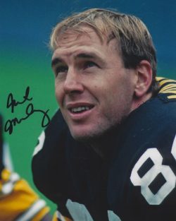 Autographed MIKE MULARKEY 8X10 Pittsburgh Steelers Photo
