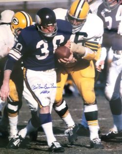 Autographed BILL BROWN 16x20 Minnesota Vikings Photo