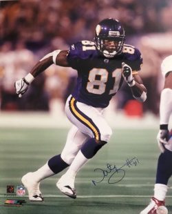 Autographed NATE BURLESON 16x20 Minnesota Vikings Photo