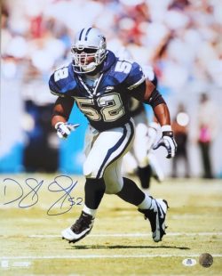 Autographed DEXTER COAKLEY Dallas Cowboys 16x20 photo